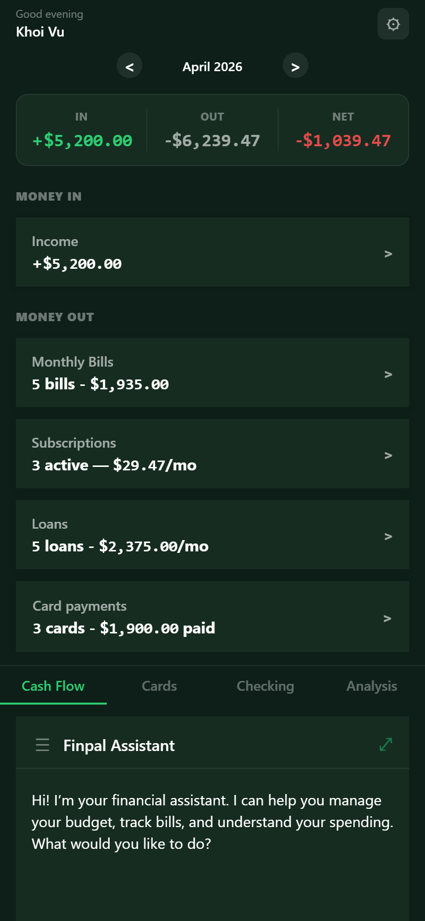 Cash Flow