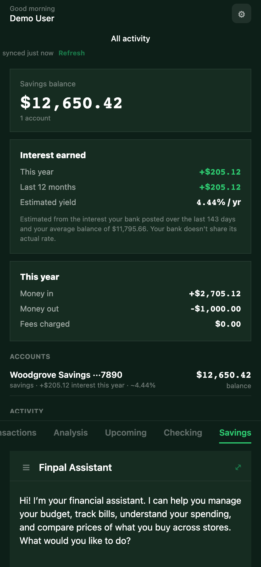 Savings